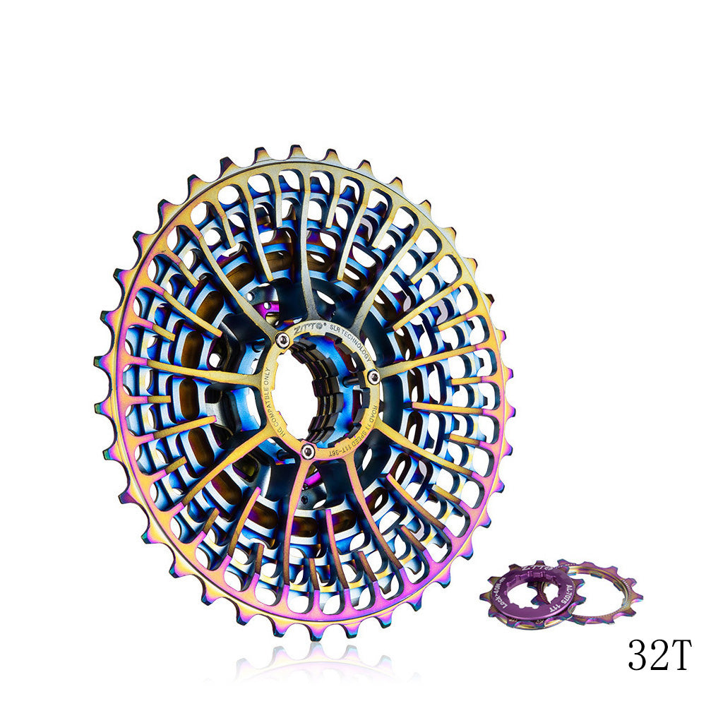 ZTTO CNC MTB Flywheel 11 Speed Aluminum Alloy+Steel Bike Cassette Cycling Replacement Part ZTTO CNC MTB Flywheel 11 Speed Aluminum Alloy+Steel Bike Cassette Cycling Replacement Part
